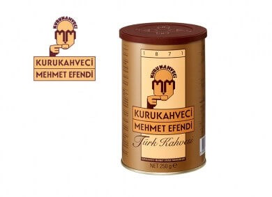 قهوه ترک مهمت افندی MEHMET EFENDI Turkish Coffee وزن 250 گرم