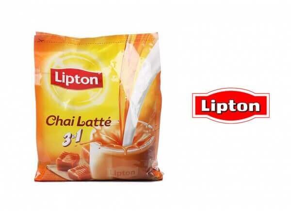 چای لاته لیپتون کارامل Lipton chai latte 3 in 1 caramel