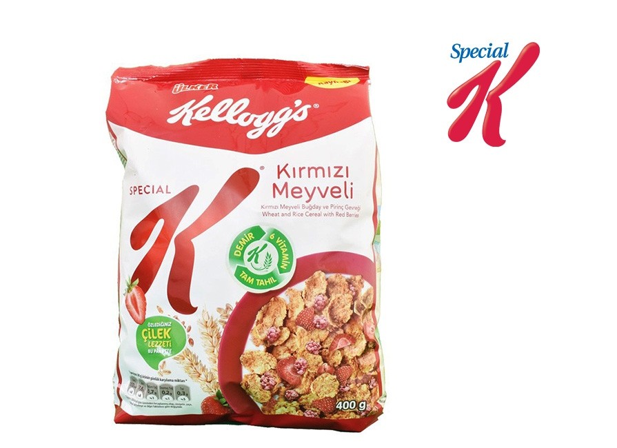 کورن فلکس اسپشیال کی میوه های قرمز Kellogg's special K