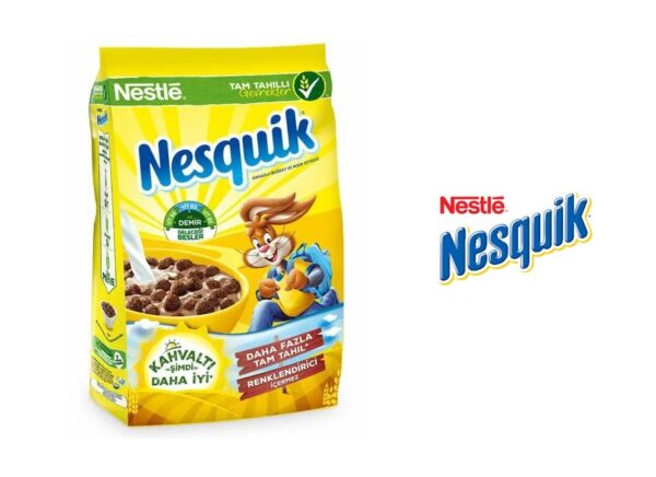 کورن فلکس نسکوئیک شکلاتی توپی حجم 450 گرم Nestle nesquik cornflakes