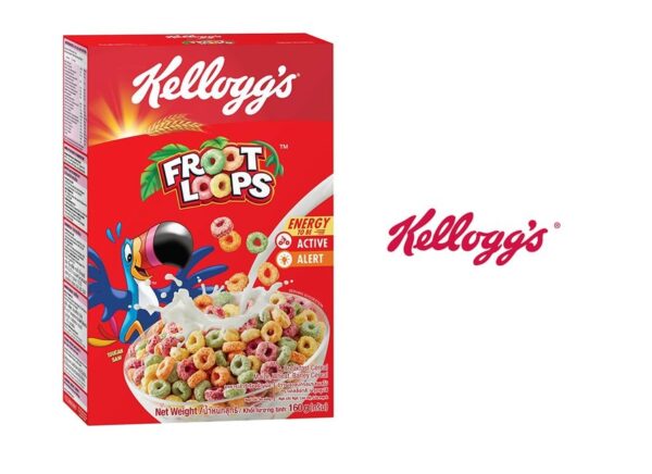 kellogg's froot loops corn flakes