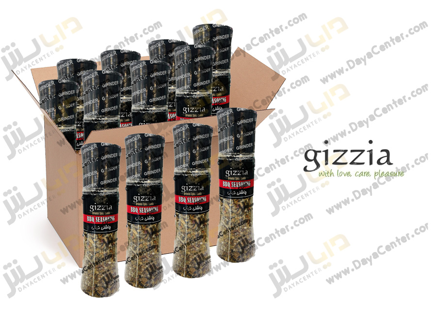 چاشنی کبابی گیزیا کارتن 24 عددی