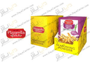 ادویه سیب زمینی پیاز و سبزیجات پیزارلا 60 گرمی پک 12 عددی