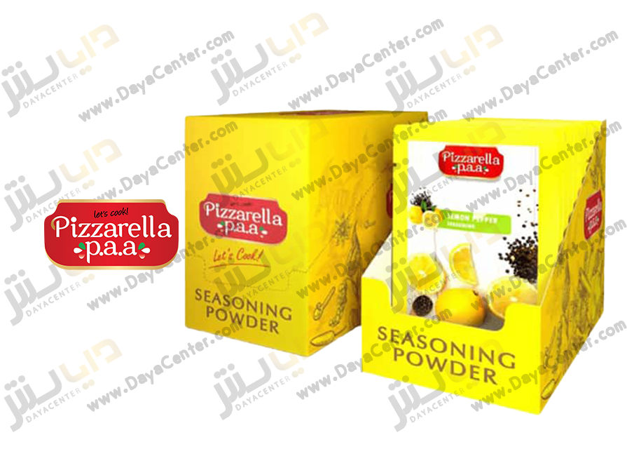 چاشنی لیمو فلفلی پیزارلا پک 12 عددی