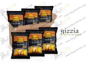 طعم دهنده پنیر چدار گیزیا کارتن 25 عددی