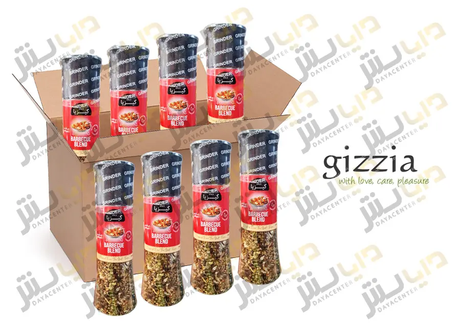 ادویه باربیکیو گیزیا کارتن 8 عددی