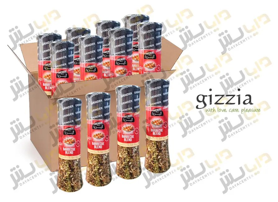 ادویه باربیکیو گیزیا کارتن 24 عددی