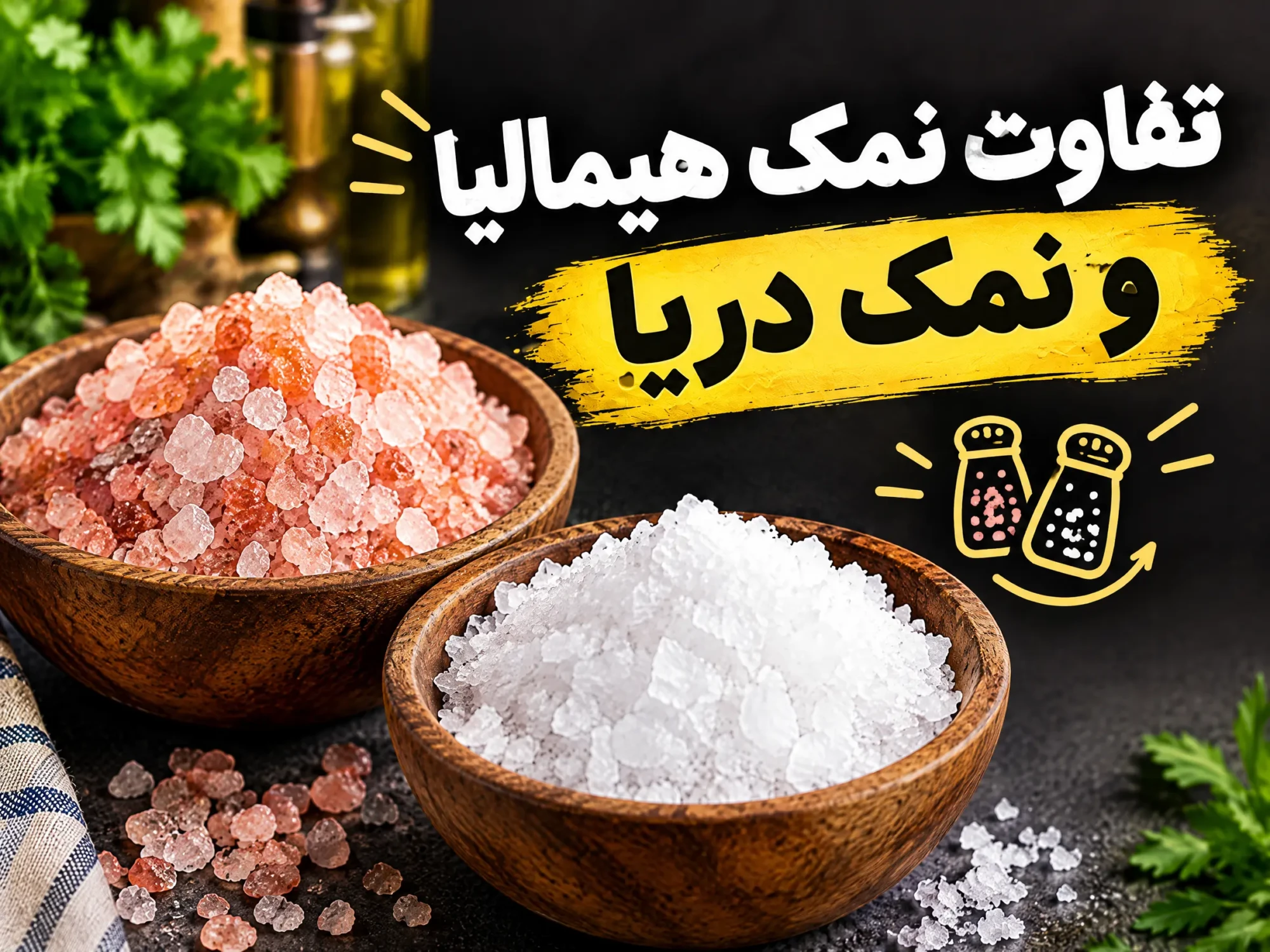 در حال حاضر در حال تماشای این مورد هستید تفاوت نمک هیمالیا و نمک دریا